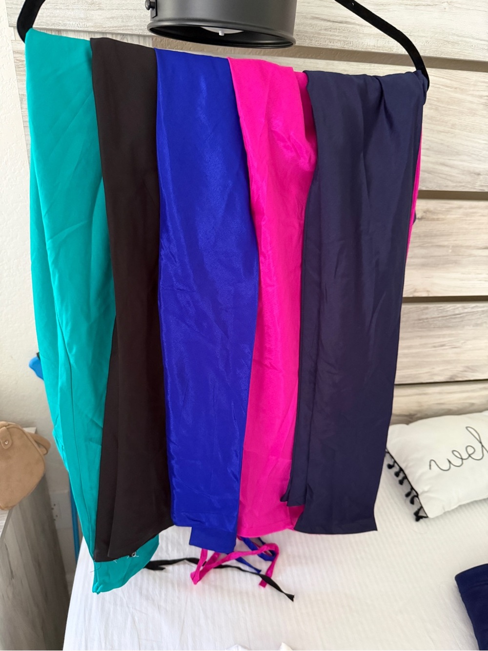 Women’s Bright Colorblock churidar pants- Teal, Black, Royal Blue, Fuchsia, Nav